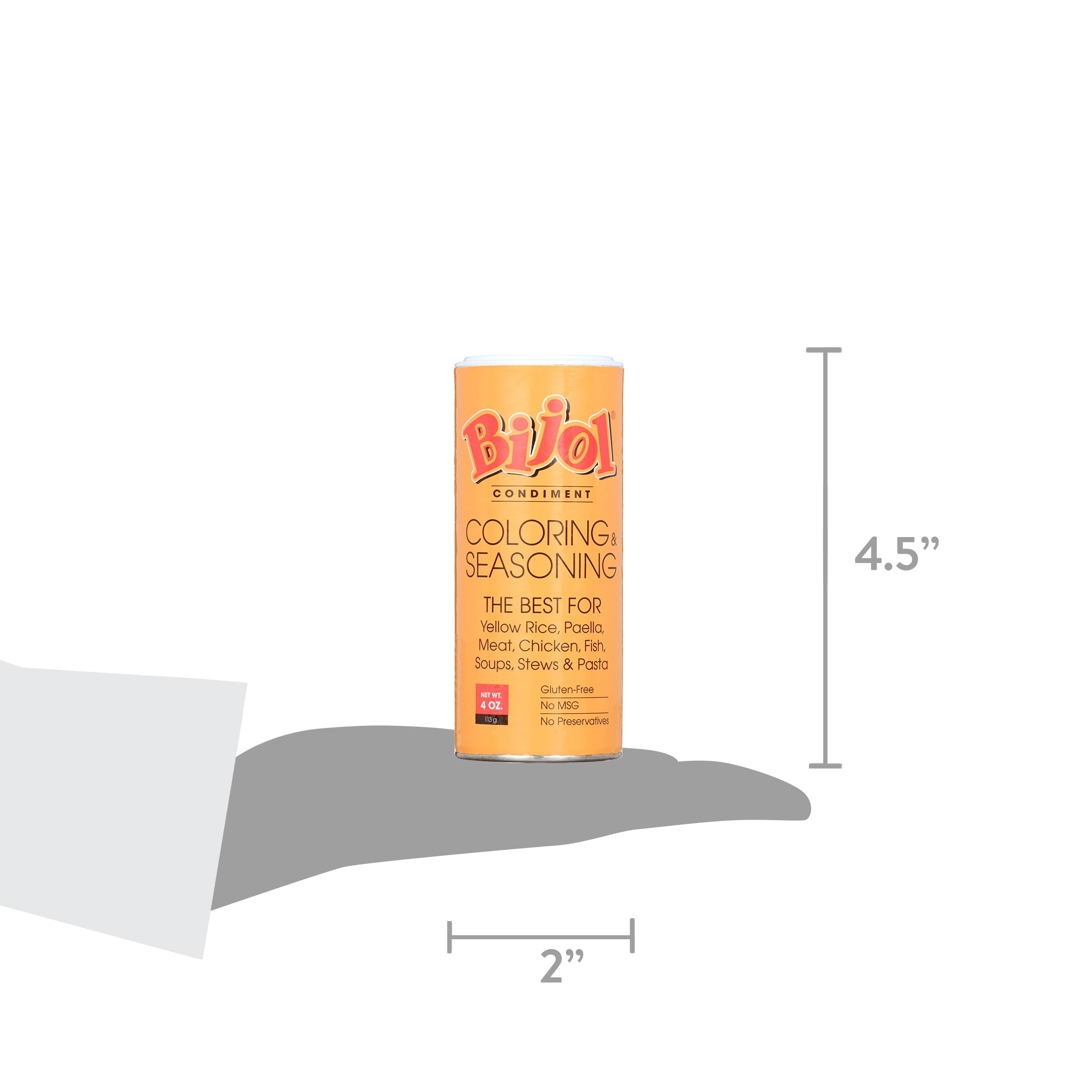 Bijol Coloring and Seasoning, 4 oz
