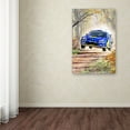 Trademark Fine Art 'Rally Car' Canvas Art by The Macneil Studio