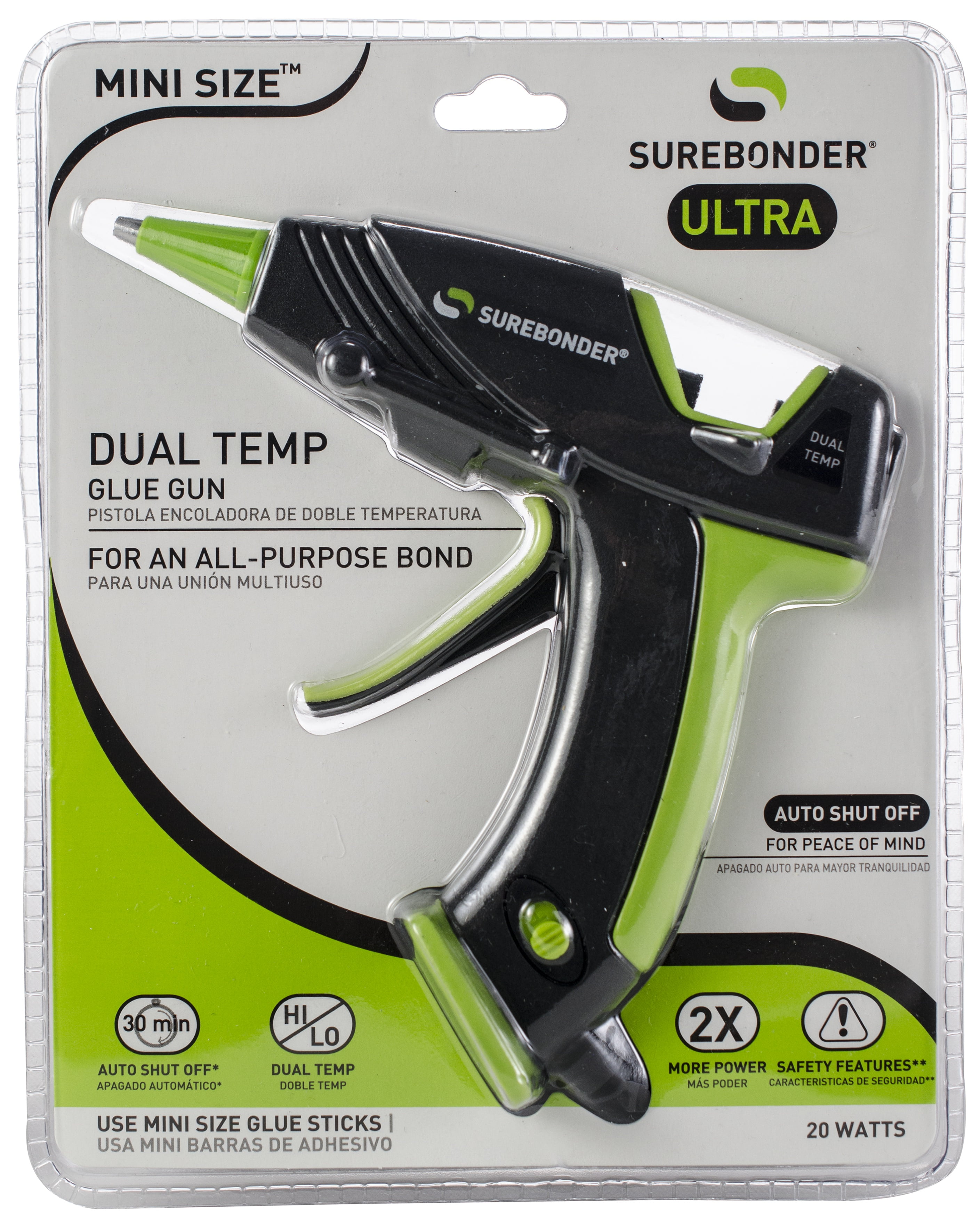 Surebonder DT-320F Dual Temp Mini Auto Shut Off Glue Gun