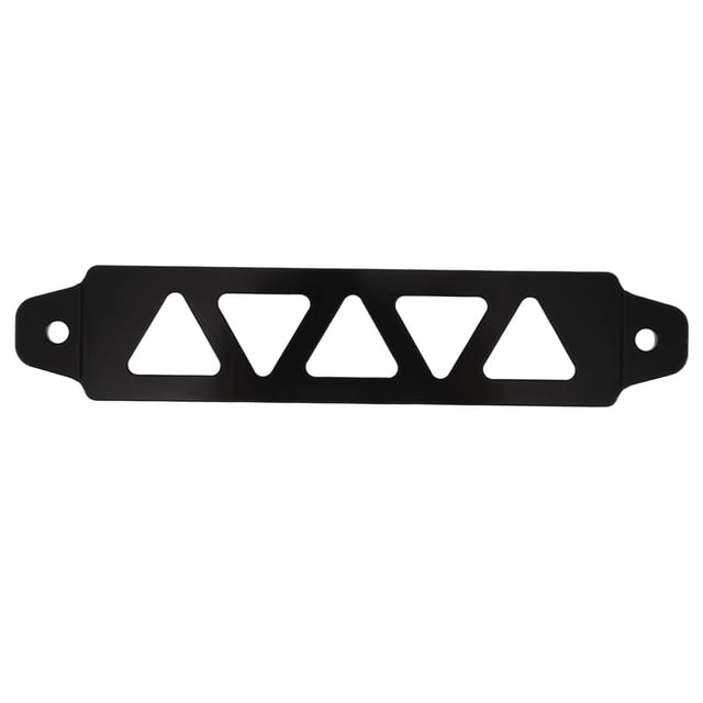 KAKOWELY Support de Montage de Batterie Universel en Alliage d'Aluminium avec Structure Triangulaire à Cinq Trous Pince de Batterie pour Stabilisation de Batterie de Véhicule