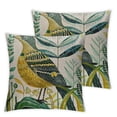 thumbnail image 2 of Acheng Bird Decorative Pillow Covers Spring Style Throw Pillow Cover Cushion Case Outdoor Flower Bird Set for Sofa Bed Couch Car Office Set of 2 White, 2 of 6