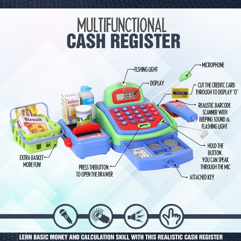 Fisher Price Cash Register by Basic Fun