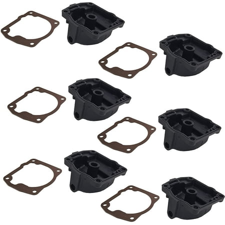 6x Carburetor Float Bowl Chamber & Gasket For OMC Johnson Evinrude 433000 0433000 FREE FEDEX 2 DAY SHIPPING