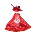 thumbnail image 3 of 2026 Bunny Goose Outfit for 23" Goose - Easter Porch Lawn Goose Clothing, Weather-Resistant Spring Decoration for Patio Yard Outdoor Garden Ornaments(Hat,Skirt), 3 of 4