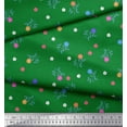 thumbnail image 2 of Soimoi Cotton Jersey Fabric Aster Floral Print Fabric by Yard 58 Inch Wide, 2 of 3
