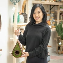 Moss Bird House, A-Frame