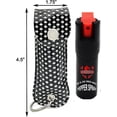 thumbnail image 7 of FIGHTSENSE Self Defense Pepper Spray - 1/2 oz Compact Size Maximum Strength Police Grade Formula Best Self Defense Tool for Women W/Leather Pouch Keychain, 7 of 7