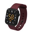 thumbnail image 1 of Reloj Deportivo Digital Led Reloj Electrónico Para Niños Impermeable Cómodo Reloj Cuadrado Con Pantalla Táctil Serendint EL017232-07, 1 of 5