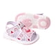 thumbnail image 4 of Puntoco (1-3 Años) Bebé Verano Nuevo Casual Cómodo Transpirable Sandalias Para Niños Pequeños Antideslizantes Suela Blanda Zapatos Para Bebés Zapatos Para Bebés Pequeños Blanco 24, 4 of 9