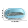 thumbnail image 2 of Plastic Handle Sponge Brush, Wall Tile Glass Cleaning Sponge Scouring Pad Dish Wand Sponge Washing Scrubber for Kitchen Bathroom Tile, Shower Bathtub Scrubber, Pool Cleaning, 2 of 2