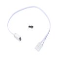 thumbnail image 1 of 4 Pin ARGB 5V Adapter Cable 25cm White Extension Line For Color Lighting Sync And Stable Controller Connection, 1 of 4