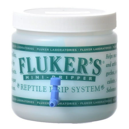 Flukers Dripper Reptile Drip System Mini-Dripper (12 oz) Pack of 4