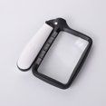 thumbnail image 1 of Lupa de lectura iluminada, 2 lupas grandes iluminadas con 5 luces LED, portátil, ideal para personas mayores, niños, pasatiempos, manualidades, relojeros TUNC Sencillez, 1 of 5
