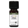 Aura Cacia Organic Essential Oil, Cypress, 0.25 Fl Oz