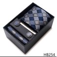 thumbnail image 1 of Juego de regalo de corbata para hombre, corbata formal de negocios, corbata de boda, reuniones de negocios, bodas, 1 of 6