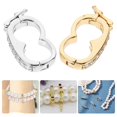 thumbnail image 2 of 2pcs Necklace Shortener Clasps Necklace Pearl Shortener Echancer Clasps, 2 of 4