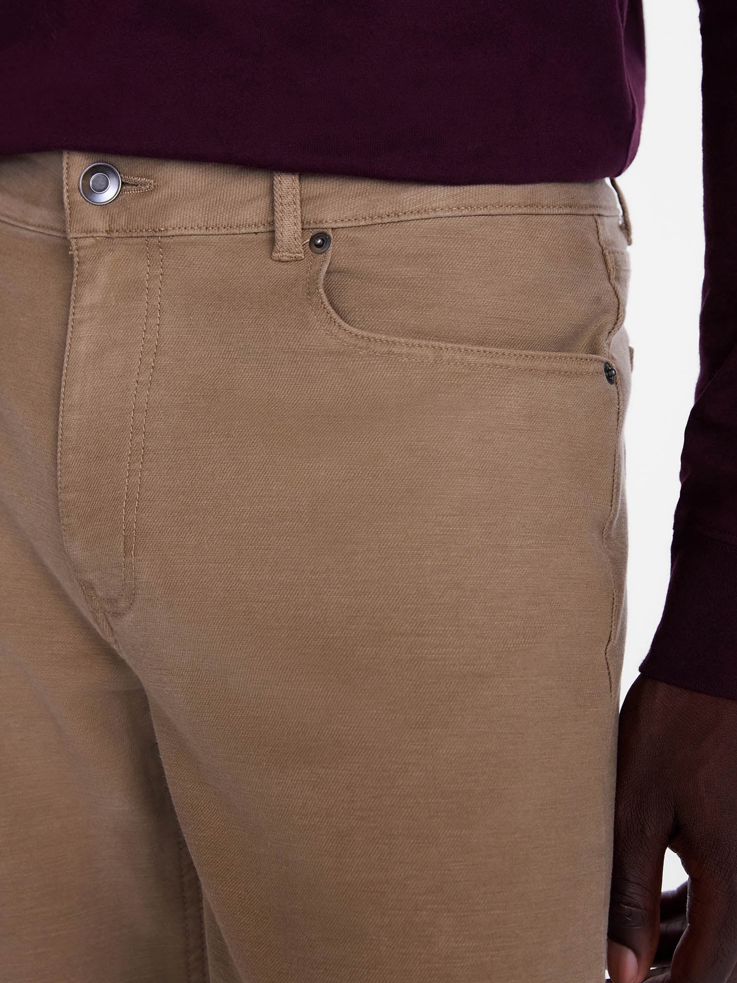 George Men's and Big Men's 5 Pocket Terry Pants, Sizes 29x30 to 44x30