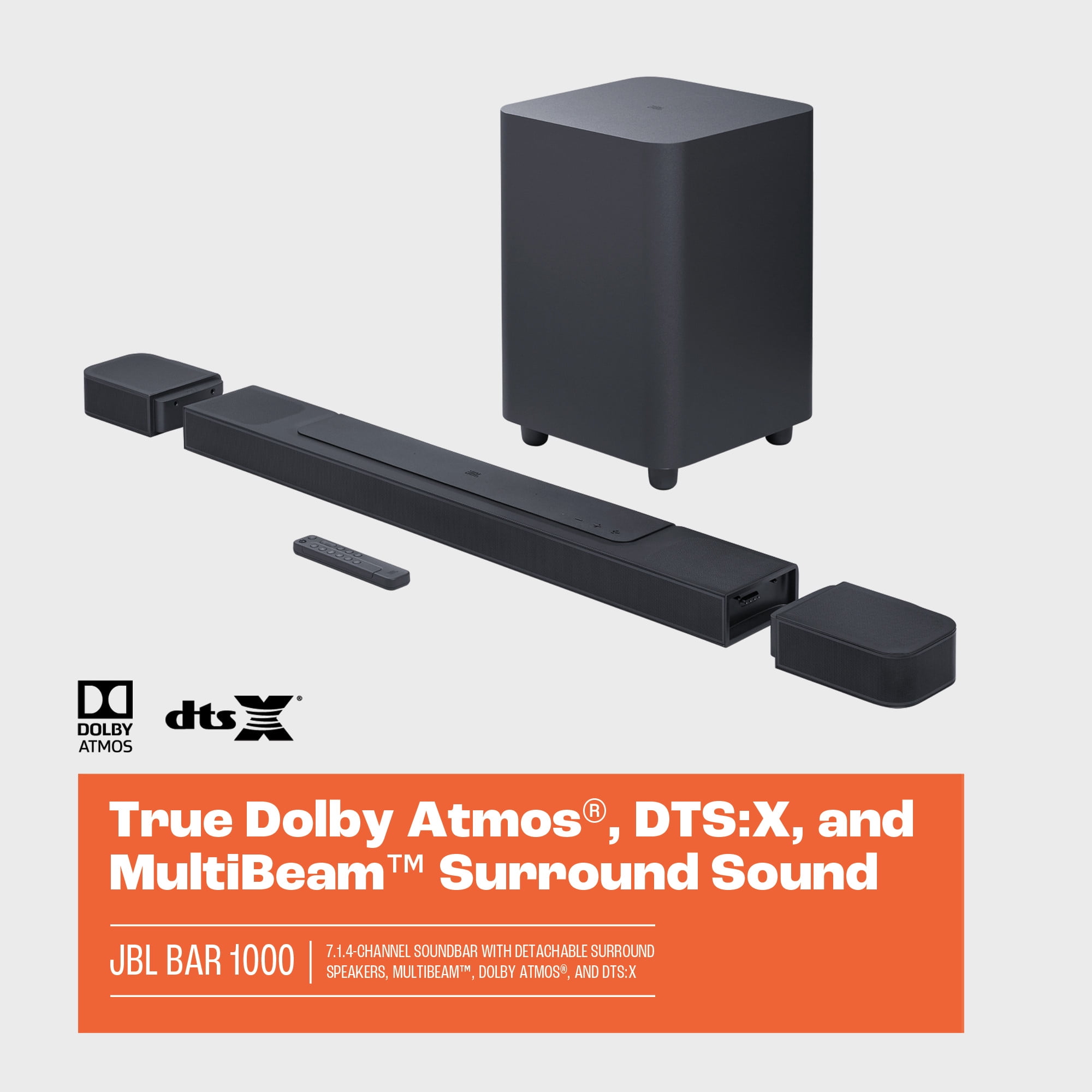 JBL Home Theater Bar 1000 with 7.1.4 Channel Soundbar, 10 JBL Home Theater Bar 1000 with 7.1.4 Channel Soundbar, 10