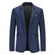 thumbnail image 1 of Traje de negocios holgado de un solo pecho para hombre, chaqueta de traje tipo cárdigan informal de moda de talla grande, 1 of 6