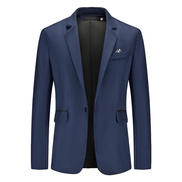 Traje de negocios holgado de un solo pecho para hombre, chaqueta de traje tipo cárdigan informal de moda de talla grande