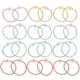 thumbnail image 3 of Colorful Ponytail Holders Rubber Band Material For Headdress In Daily Life 20Pcs, 3 of 5