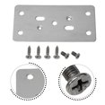 thumbnail image 3 of Cabinet Hinge Repair Plate Hinge Side Plate Repair Tool Kit With Mounting Screws, 3 of 4