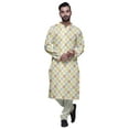 thumbnail image 4 of Atasi Printed Designer Kurta For Boys Casual Kurta Pajama Set Ethnic Summer Clothing, 4 of 5
