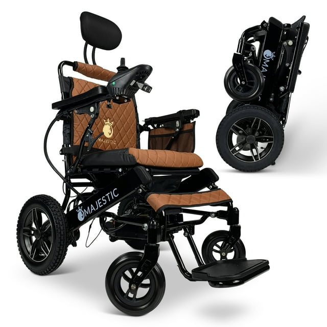 MAJESTIC New Remote Controlled Electric Wheelchair, Foldable Mobility Aid