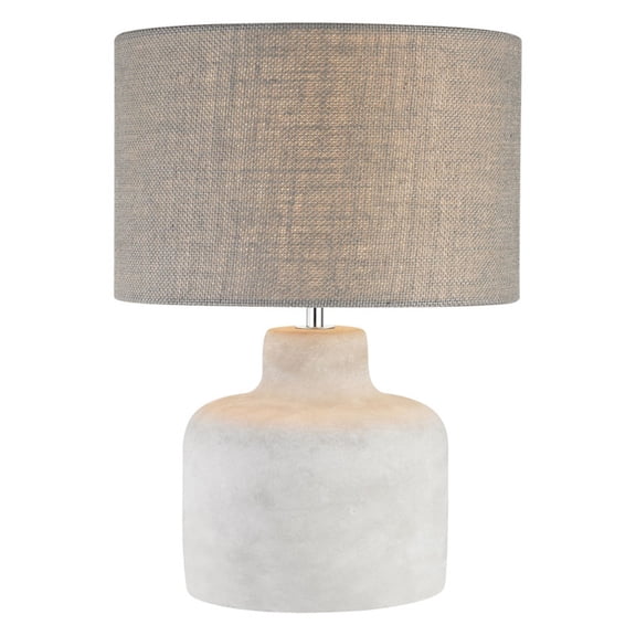 Elk Home 12-Inch Wide Rockport Table Lamp, Polished Concrete