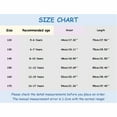 thumbnail image 3 of RUTAYY Toddler Girls Fashion Cute Personality Pants Elastic Waist Wide Leg Jeans Casual Demin Pants With Pockets Trouser Cute Pants, 3 of 9