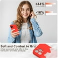 thumbnail image 5 of for iPhone 11 Pro Case Silicone with Screen Protector - [Compatible with MagSafe] - Camera Cover - Slim Fit Protective Magnetic Phone Case 5.8" for Women Girls - Red, 5 of 13