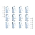thumbnail image 2 of Clips para macetas mayimx Ganchos duraderos para macetas Plata, 2 of 9