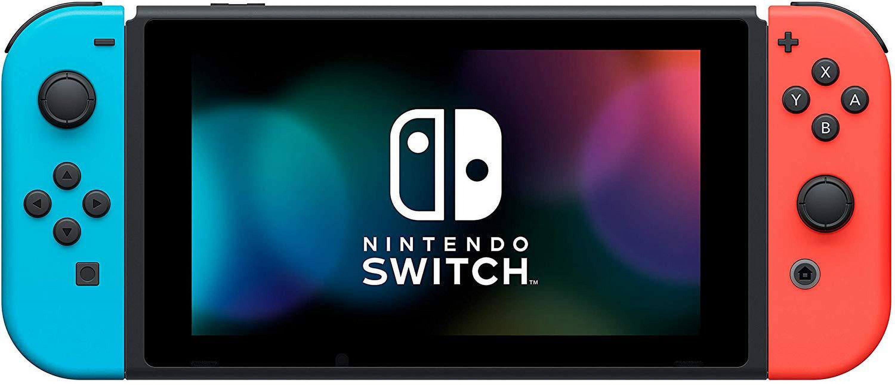 Nintendo Switch Console Combo Pack: Neon Blue&Red Joy-Con