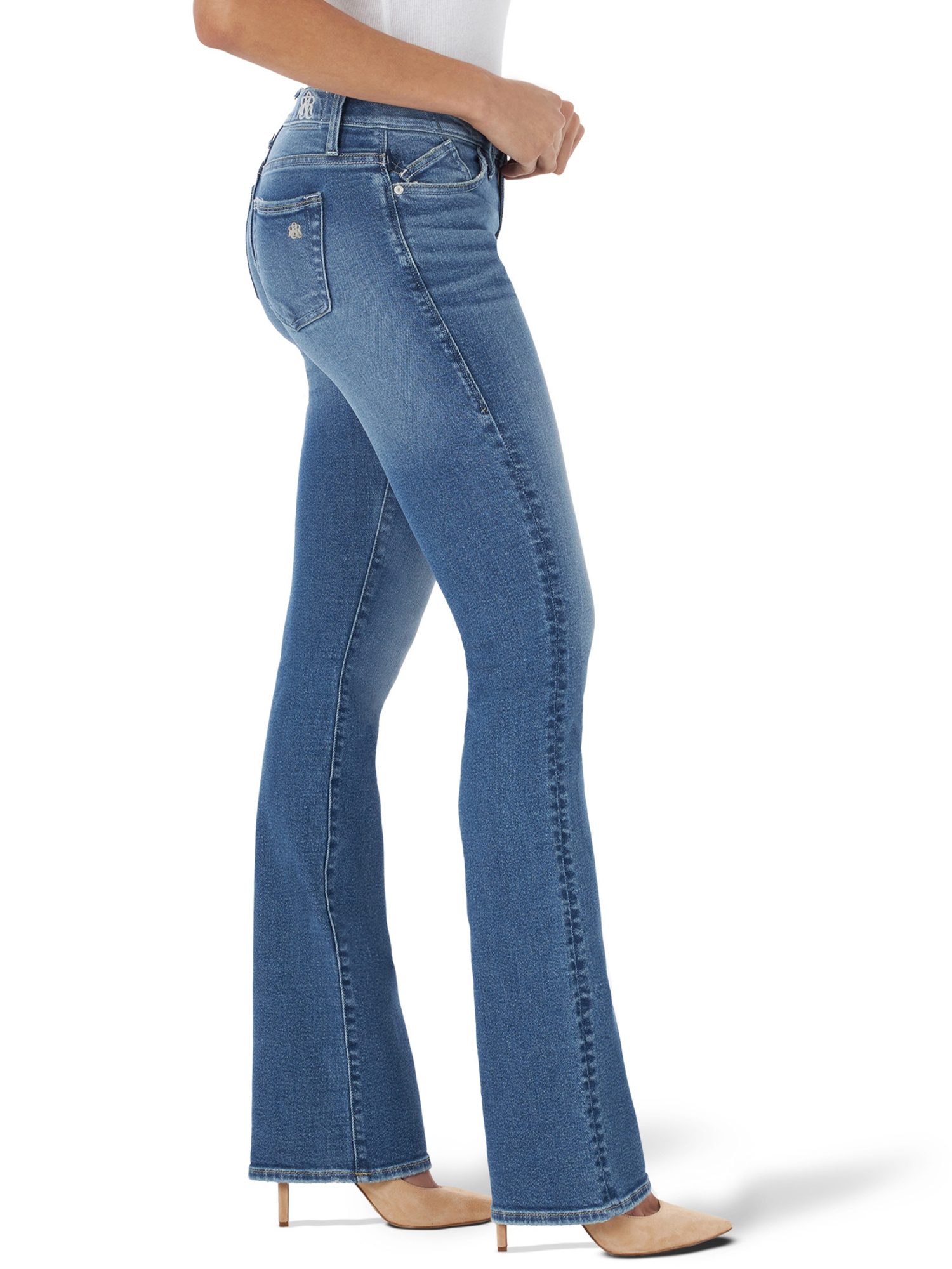 Rock & Republic Women's Denim Kassandra Mid Rise Bootcut Jean - Walmart.com