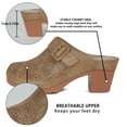 thumbnail image 3 of Ablanczoom Sandals Women: Comfort Wedges Heels Clogs Woman Mule Platform Sandals for Women Shoes, 3 of 6