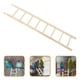 thumbnail image 4 of Escalera de madera para jaula de loros, escalera para pájaros, escalera para pájaros mordisqueadores, juguete para pájaros, escalera para trepar., 4 of 8