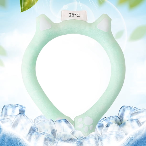 PCM Cold Collar Heatstroke Prevention Ice Neck Tube Cool Sleeping Mat para el verano Tmvgtek Libre de BPA
