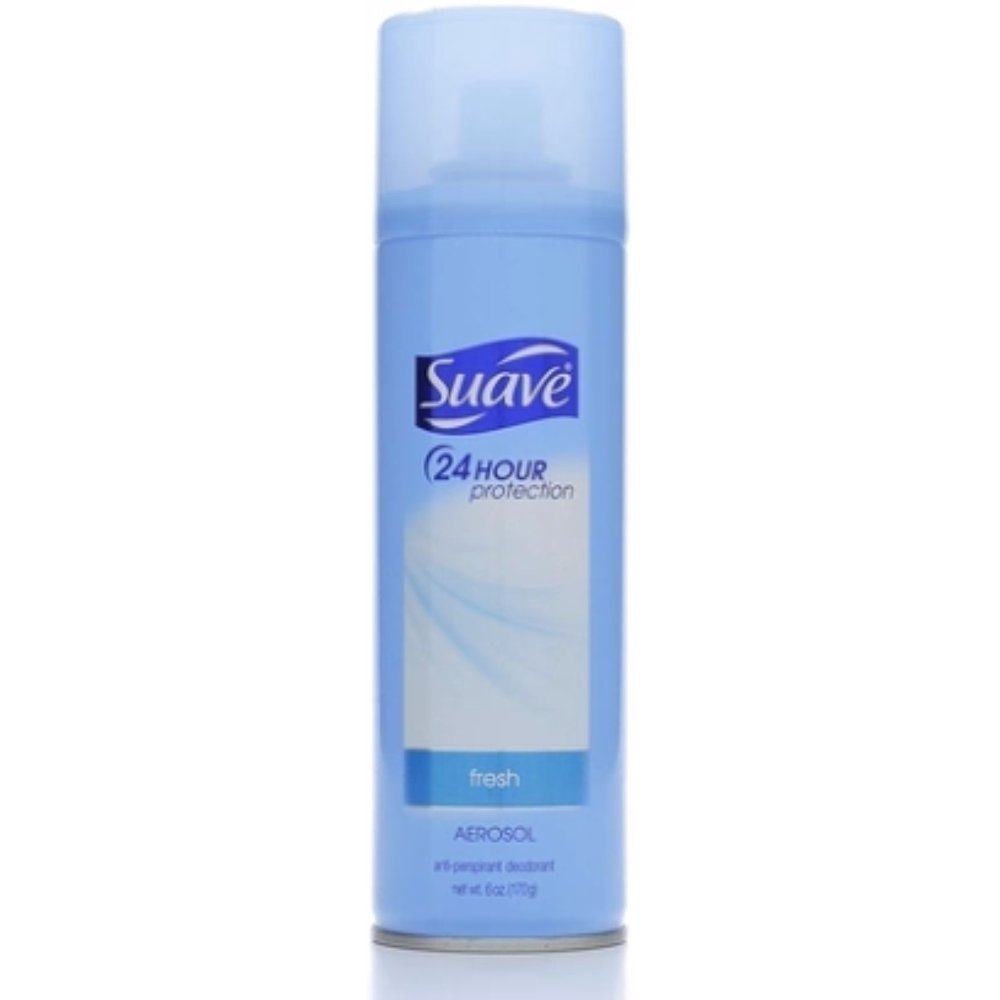 Suave 24 Hour Protection AntiPerspirant Deodorant Spray Fresh 6 oz