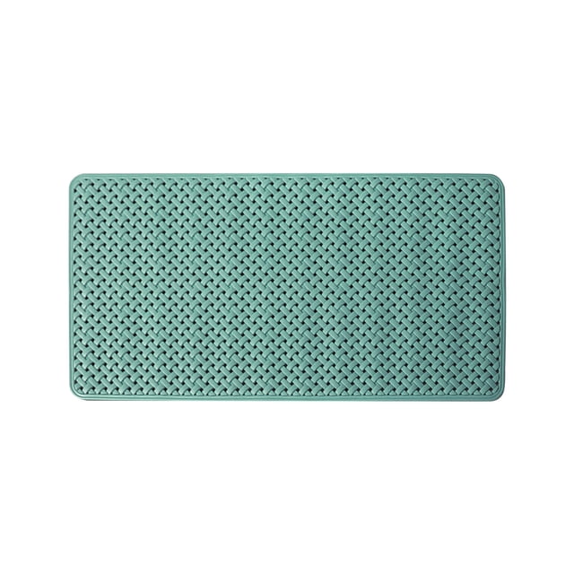 Yhmxh Alfombrillas de baño para baño Alfombra de baño Alfombrilla de baño rectangular antideslizante para ducha, antideslizante, con ventosa para masaje de pies Decoración del baño