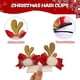 thumbnail image 2 of Accesorios para el cabello navideños para mujer, lindos y divertidos adornos navideños de Papá Noel con forma de cuerno de ciervo de imitación, pinza de pico de pato, 2 of 5