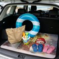 thumbnail image 2 of HUISEFOR Winter Snowman Print Car Trunk Mat 29" x 39" Full Protection Cargo Mat Rear Trunk Liner Scratchproof Cars Accessories Anti Slip Easy Installation for Cars, SUVs, 2 of 7