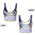 thumbnail image 5 of Lsque Bluey Printed Women'S Sports Bra, Compression, Moisture Wicking, High-Impact Sports Bra For Women,Supportive sports bra-Small, 5 of 9