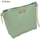 thumbnail image 2 of Bolso bandolera de un solo hombro con textura elegante Verde claro, 2 of 5