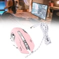 thumbnail image 1 of PC Gaming Mouse, Silent Wired Silent Click Mouse Adjustable DPI Flexible Ergonomic  for Room for Library Pink, 1 of 7