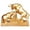 Gold, variant on kowaku Bull and Bear Statue Animal Sculpture Home Decor Wall Street Bull Statue Resin Figurine for Living Room Cabinet Shelf Bedroom Copper