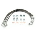 thumbnail image 1 of Mistaha Stainless Steel Brake Lines Kit for Jeep Wrangler - Enhanced Performance Upgrade - Silver - Easy Installation - 21*17*3.5cm Package Size - 680g Package Weight, 1 of 6