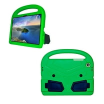 Allytech Galaxy Tab A9 Case Cover for Kids Toddler, EVA Rubber Lightweight Handle Stand Rugged Shockproof Cute Design Kids Friendly Case for Samsung Galaxy Tab A9 8.7" SM-X110 X115 X116 - Green