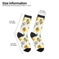 thumbnail image 2 of Fuzoiu Travel Elements Print Kids Socks For Boys Girls,Grip Crew Socks with Non Slip,Lightweight Stretch Crew Socks,Toddlers Crew Boot Socks, 2 of 5