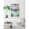 thumbnail image 4 of Florida Flamingo II Painting Print on Wrapped Canvas, 4 of 6
