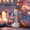 thumbnail image 6 of Taper Candle Holders Bulk, Clear Glass Candlestick Holders for Centerpieces, Modern Wedding Decor,Elegant Table Decorations for Dining, Anniversary,Party&Home Centerpiece Decor, 6 of 6